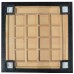 Carromboard Tournam.Naturel vierkant 89x89cm.