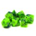 Dobbelstenen Toxic Groen/Blauw 7 ass zak
* Verwacht week 20 *
