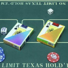 Pokerkaarten Texas Hold'em 100% kunst