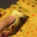 Speelkaarten 500 Euro Goud 100% kunstst