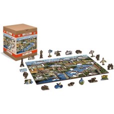 Wooden puzzle World Landmarks XL 600