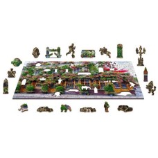 Wooden puzzle London pub XL 600