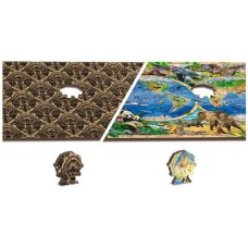 Wooden puzzle Animal Kingdom Map XL 600