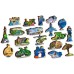 Wooden puzzle Animal Kingdom Map L 300