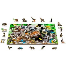 Wooden puzzle Bear Paradise XL 600