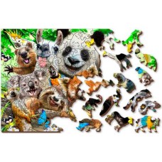 Wooden puzzle Bear paradise L 300