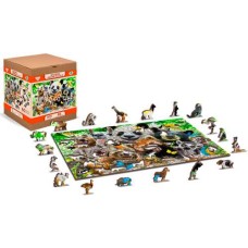 Wooden puzzle Bear paradise L 300