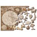 Wooden puzzle Antique world map L 300
