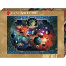 Puzzel Space World 1500 st. Heye 30001