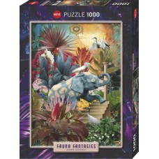 Puzzle Elephantaisy Fauna Fantasy Heye