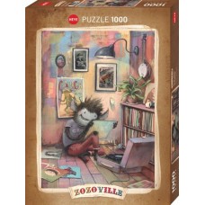 Puzzel Vinyl Monster Zozoville 1000 NEW