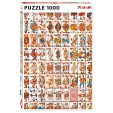 Puzzle Playing Cards 1000 pc.Piatnik 543746