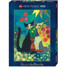 Puzzel Flowerbed,Wacht.1000 Heye 29616
