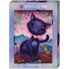 Puzzel Black Kitty,Dream.1000 Heye 29687