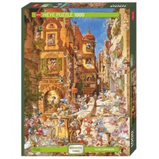 Puzzel Romantic Town Day 1000 Heye 29874