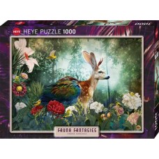 Puzzel Jackalope, Fauna Fantas.Heye1000