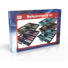 Backgammon 38 cm blauw m.rode bies
* Verwacht week 19 *