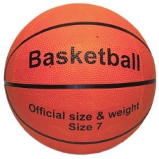 Basketball orange Official-Size 7 rubber