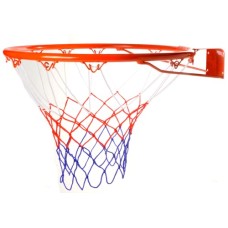 Basketbal-RIM 20 mm.hollow tube + net
* no guarantee on breaking *
* expected end of August *