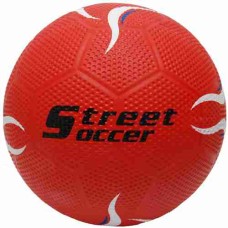 Street-Football/Soccerball Rubber Size 5 red
