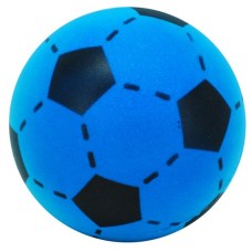 Soccerball foam-rubber blue/black 20 cm.
* expected week 26 *