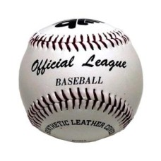 Baseball PVC cover WHITE stitched