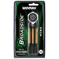 Darts Broadside Soft-tip 18gr.Brass Winmau
* verwacht week 16 *