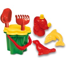 Bucket set watering/sifter/shape/scoop/rake