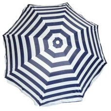 Parasol 160 cm, streep design UV