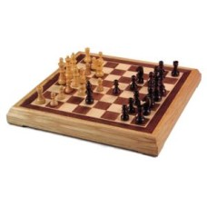 Chess-Set inlaid 40 cm.incl pieces
