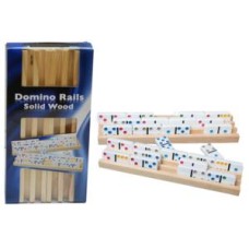 Domino Trays wood, set of 4, HOT-Games
