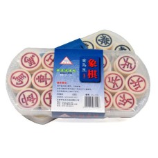 Xiang-Qi chineesschaak stenenset rond 32mm.