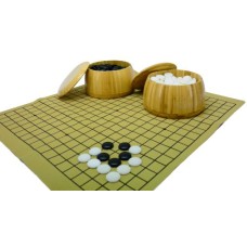 GO-Potten set bamboe, met Urea stenen