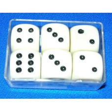 Dice (China) 16 mm 6 pieces  in plastic box
* expected end of May *