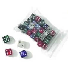 Dice 16 mm,marble/pearl,4 col./12bag
* delivery time unknown *