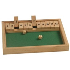 Shut the box/diceg.XL.12 numb.31x23x3cm.
* delivery time unknown *