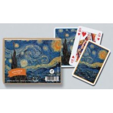 Playing cards Van Gogh Starry Night