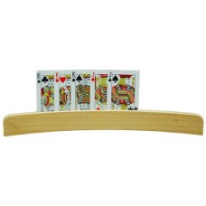 Playing card stand curved multiplex 35 cm