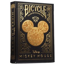 Pokerkaarten Bicycle- Mickey Black/Gold