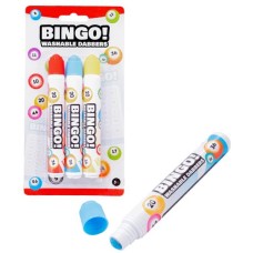 Bingo dabbers, set van 3 kleuren blister
* delivery time unknown *