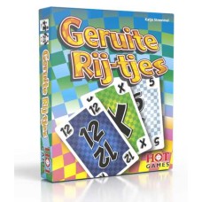 Geruite Rij-tjes kaartspel HOT Games