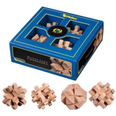 Puzzelset, 4 houten puzzels 21x21x7.5 cm
* levertijd onbekend *