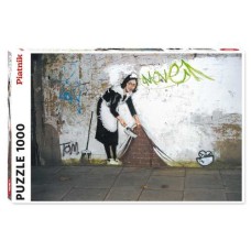 Puzzle Banksy - Maid 1000 ps. Piatnik