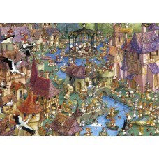 Puzzel Bunnytown 1000 st.3 hkg.Heye 29496