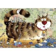 Puzzle Cat's Life,Deg.1000 Tri.Heye 29569