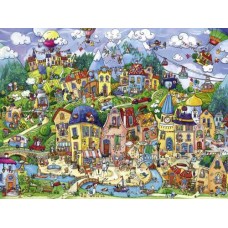 Puzzel Happy Town 1500 3 hkg.Heye 29744